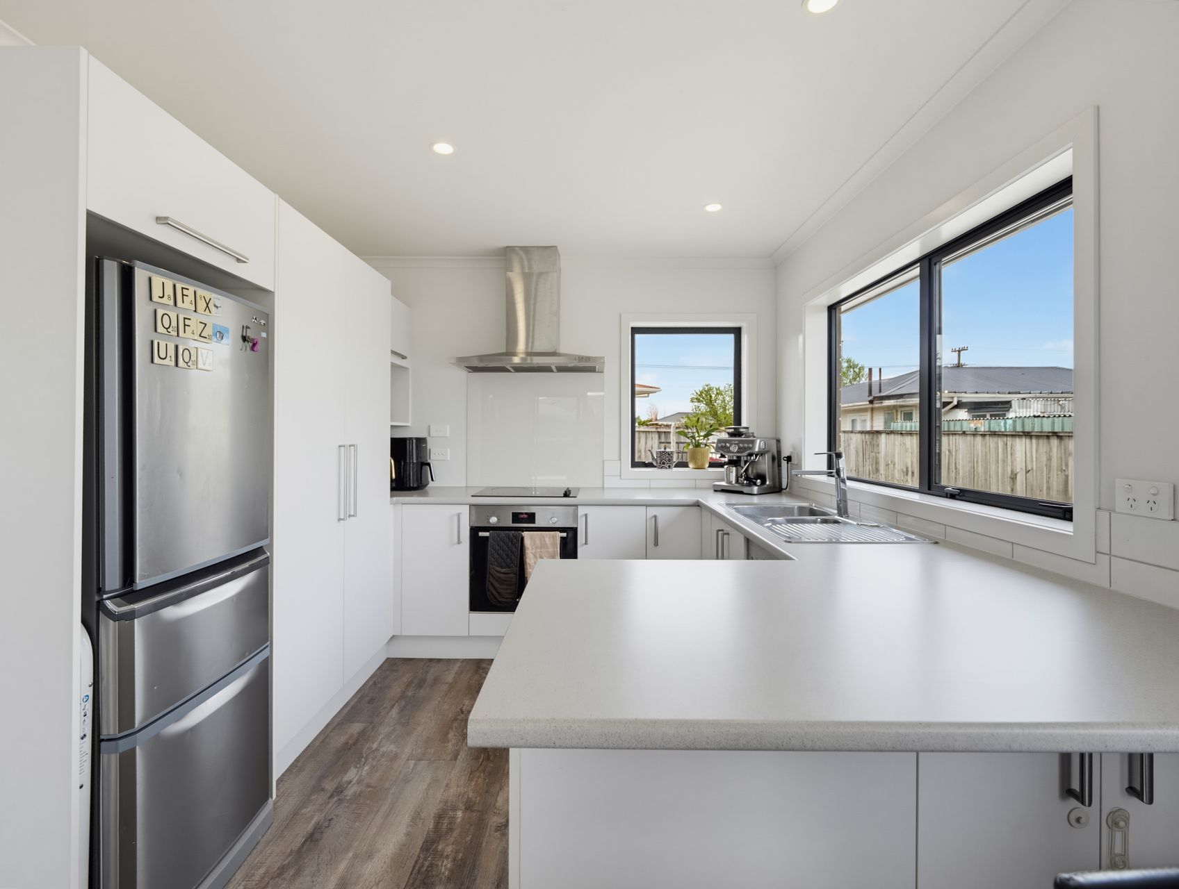 Sunlit Family Living with Deckside Appeal 2